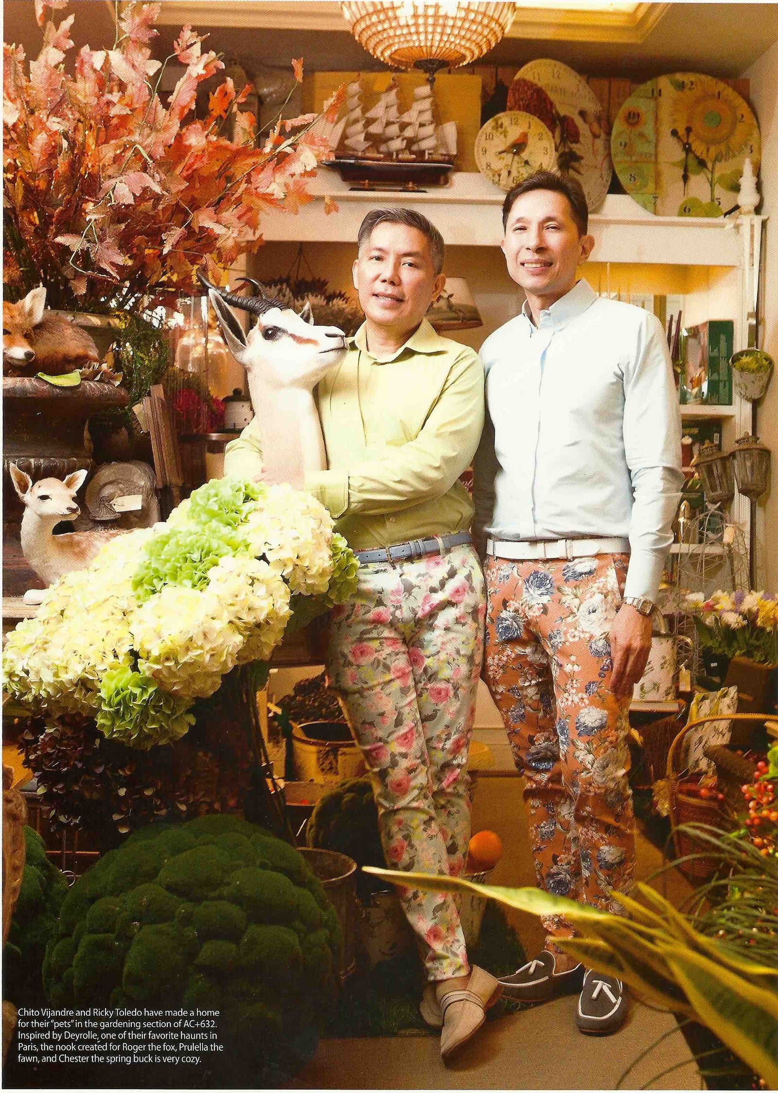 Wo/Men Of Pearls: Ricky Toledo and Chito Vijandre