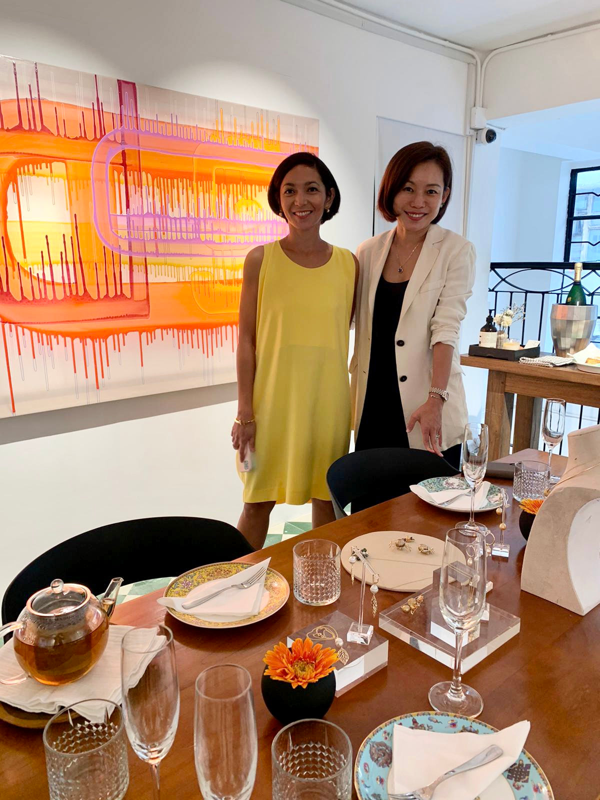 An Afternoon of Paintings and Pearls