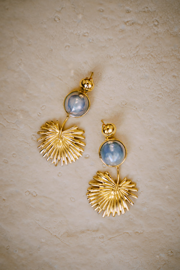 Liv Earrings in Gold Vermeil